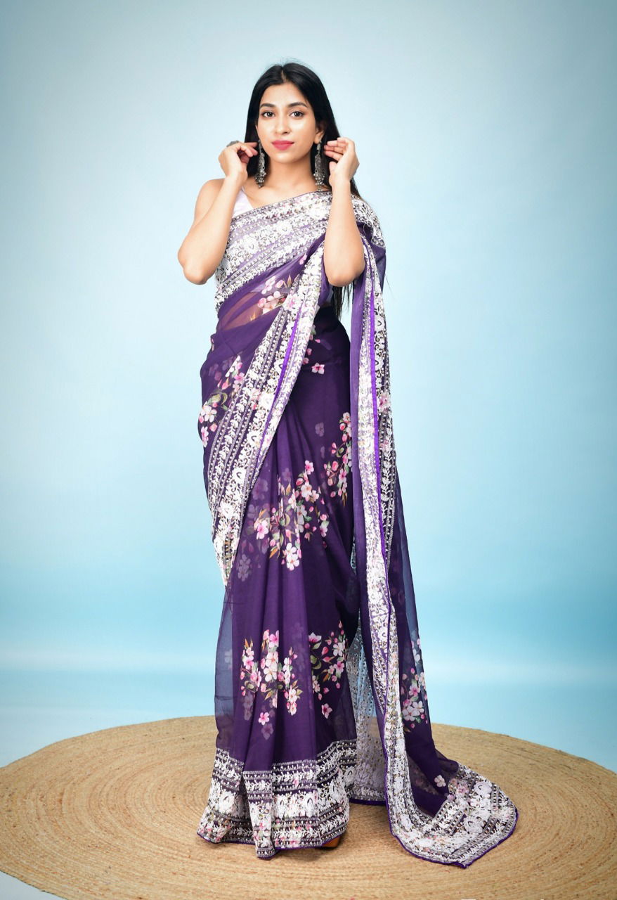 Nakshatra Party Wear Designer Wholesale Saree Collection